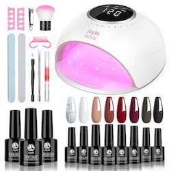 Joytii-Gel-Nail-Polish-Kit - Beautygab