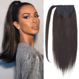 Lacer-Ponytail-Extensions-Clip-Human-Hair-1-1 - Beautygab Clip-in ponytail extension