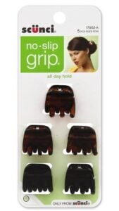 Scunci-No-Slip-Grip-Small-Jaw-Clips - Beautygab Scunci no-slip grip small jaw clips