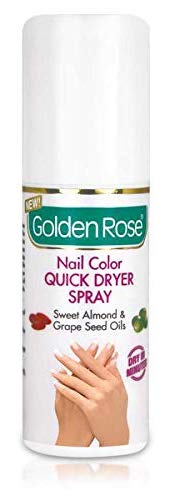 Golden-Rose-Nail-Polish-Dryer-With-Sweet-Almond-Grapeseed-Oil - Beautygab