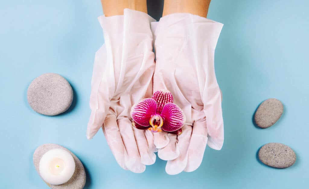 Sleeping In Moisturizing Gloves - Beautygab