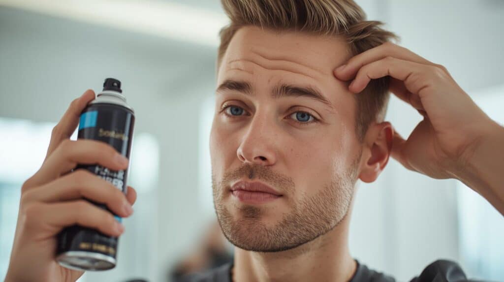 Men Hair Fiber Spray - Beautygab Hair Fiber