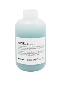 2-4 - Beautygab Pale teal Davines MINU shampoo bottle