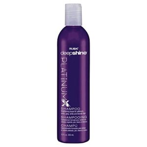 5-3 - Beautygab Dark purple Rusk Deepshine PlatinumX shampoo bottle