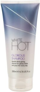 8-1 - Beautygab White and blue White Hot Glorious shampoo tube