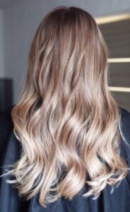 Before and after hair color red hairs and neutral tones - Beautygab