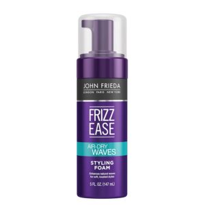 1-3 - Beautygab John Frieda Frizz Ease Cream Air-Dry Waves Styling Foam