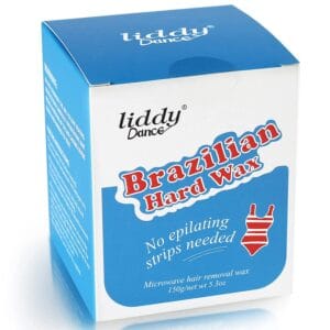 10-2 - Beautygab Blue Liddy Dance Brazilian hard wax box