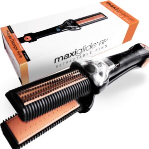 10-23 - Beautygab Maxiglide RP straightener with retractable pins shown with its orange box