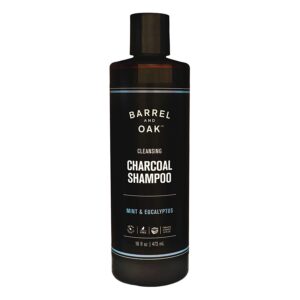 12-2 - Beautygab Barrel and Oak charcoal shampoo bottle