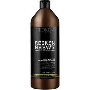 5-40 - Beautygab Redken Brews daily shampoo bottle
