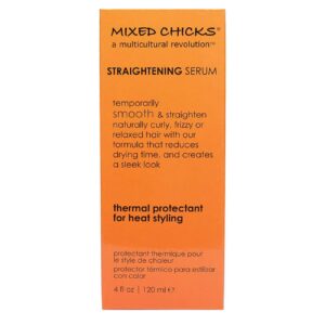 9-30 - Beautygab Mixed Chicks Straightening Serum in an orange carton
