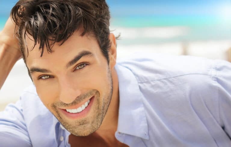 Man On The Beach