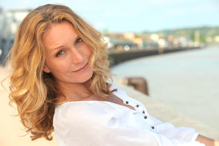 Mature Woman Smiling