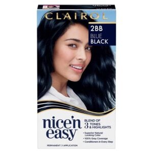 3 - Beautygab Clairol Nice'n Easy Permanent Hair Colour - 2BB Blue Black