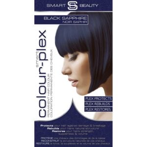 7 - Beautygab Colour-Plex Permanent Hair Dye - Sapphire Blue Black