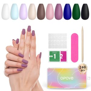 1-6 - Beautygab OPOVE Short Acrylic Coffin Nails