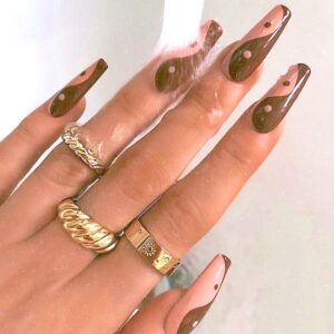 11-2 - Beautygab BABALAL Coffin Press-on Nails