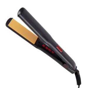 4-5 - Beautygab CHI G2 flat iron in black with gold ceramic plates