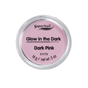 7 - Beautygab Supernail Glow-In-The-Dark Acrylic (Dark Pink)