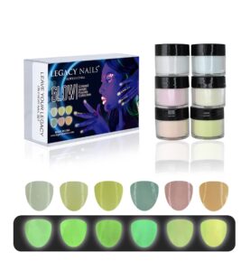 9 - Beautygab Legacy Nails Professional Collection Acrylic Powder Kit (Glow Collection)