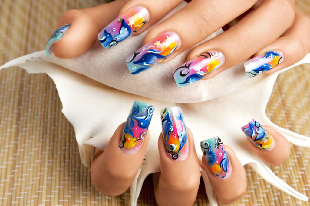 How To Shorten Acrylic Nails At Home - Beautygab