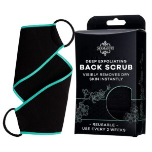 10-3 - Beautygab Dermasuri deep exfoliating back scrubber mitt