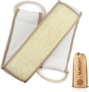 13-1 - Beautygab ALMOONI exfoliating natural back scrubber strap