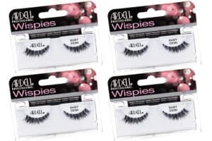 2-32 - Beautygab Ardell Baby Demi Wispies false lashes with a short wispy flare