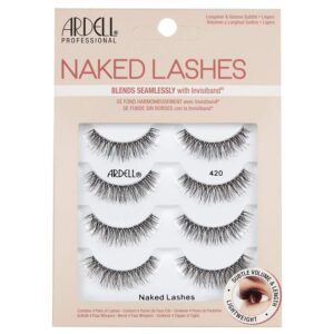 5-31 - Beautygab Ardell Naked Lashes 420 with a lightweight invisible band