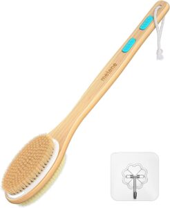 6-12 - Beautygab Metene shower brush with soft and stiff bristles