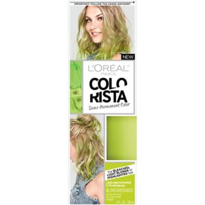 9-10 - Beautygab L’Oreal Paris Colorista lime green semi permanent hair dye box