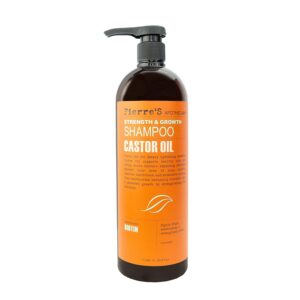 2-30 - Beautygab Pierre’s Apothecary strength and growth shampoo bottle with castor oil