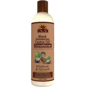 5-27 - Beautygab Okay Black Jamaican castor oil conditioner tub