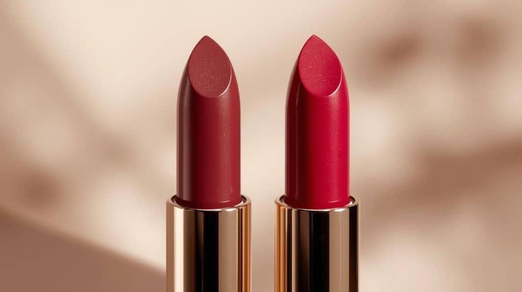 Russian Red Vs Ruby Woo - Beautygab Russian Red Vs Ruby Woo