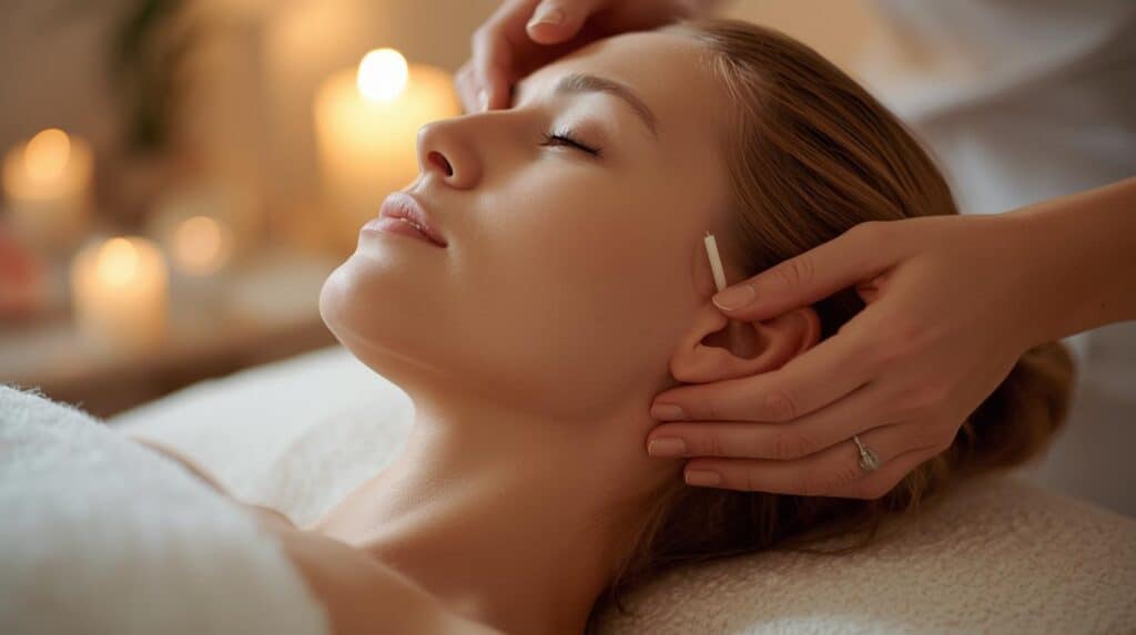 Ear Candle Treatment woman - Beautygab Ear Candle Treatment