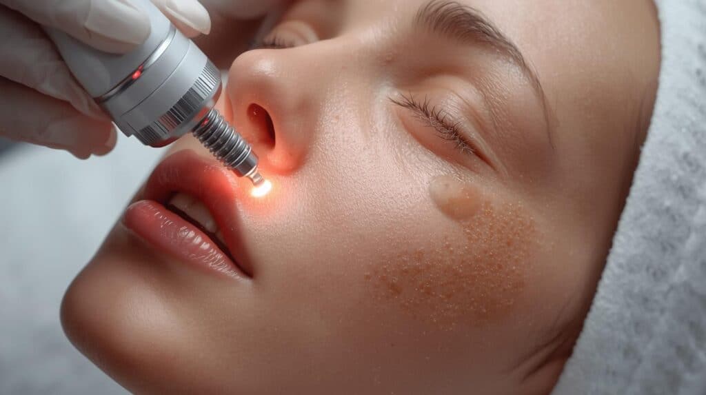 Plasma fibroblasting Treatment woman - Beautygab Plasma fibroblasting