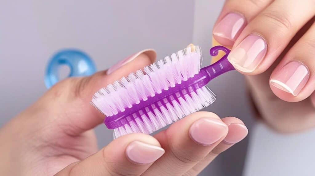 a nail brush used by a woman - Beautygab