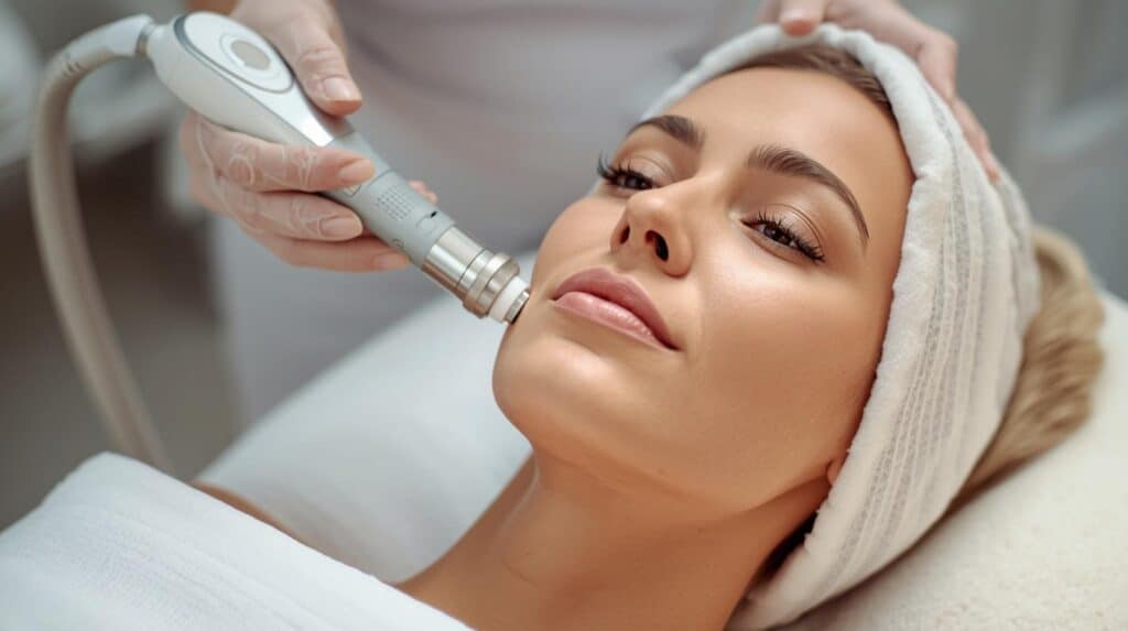 woman Microdermabrasion - Beautygab Microdermabrasion