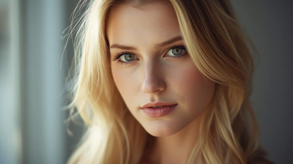 woman with Naturally Blonde Hair - Beautygab Naturally Blonde Hair