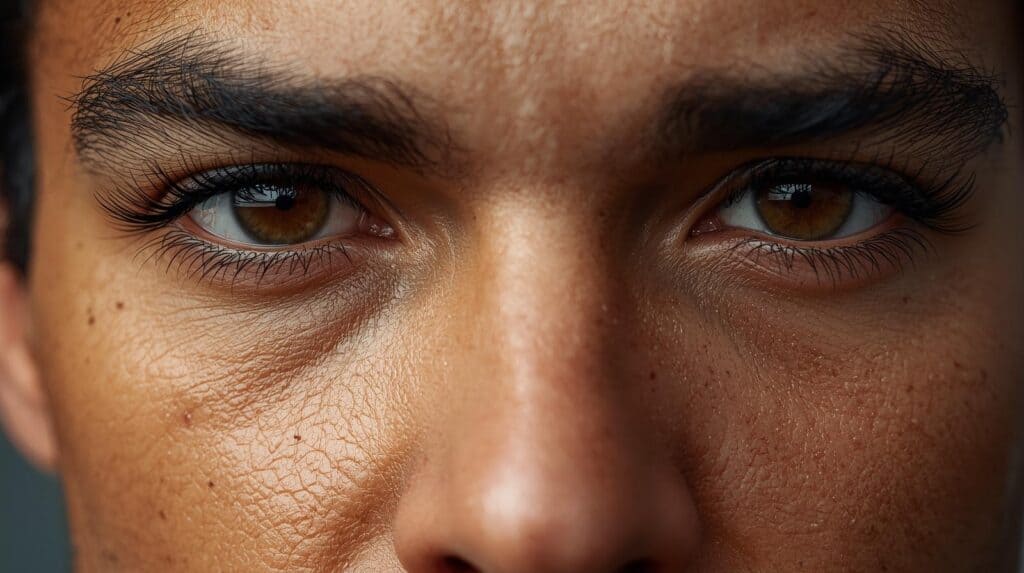 a man with thick eyelashes - Beautygab Eyelashes