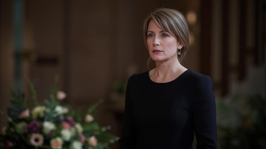 woman in a Funerals - Beautygab